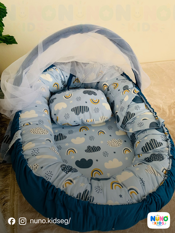 First-Time Mom Bundle - Rainbow Blue