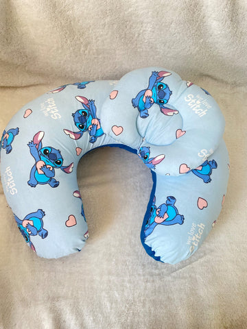 Nursing Pillow Blue Stitch - Nuno Kids
